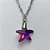 GARGANTILHA EM AÇO INOXIDÁVEL - (AÇO03) GARGANTILHA COM CORRENTE 50CM E PINGENTE ESTRELA EM CRISTAL ROXO 14MM - COMPOSIÇÃO: AÇO INOXIDÁVEL / CRISTAL - (AÇO1910) ACGG000344 - Imagem 2