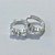 BRINCO FOLHEADA A PRATA COM 50 MILÉSIMOS + VERNIZ DIAMOND - BRINCO DE ARGOLA COM DESENHO CORAÇÃO COM ZIRCÔNIA CRISTAL PRBR001150 - Imagem 2