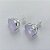 BRINCO FOLHEADA A PRATA COM 50 MILÉSIMOS + VERNIZ DIAMOND - BRINCO DE PINO BASE ALTA FUSÃO LILÁS 10X14MM (PRA346)(PAR) PRBR001152 - Imagem 2