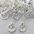 BRINCO FOLHEADA A PRATA COM 50 MILÉSIMOS + VERNIZ DIAMOND - BRINCO DE PINO CÍRCULO DESENHADO VAZADO 12MM (PRA364)(PAR) PRBR0001186 - Imagem 1