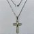 GARGANTILHA EM AÇO INOXIDÁVEL - (12753) GARGANTILHA COM CORRENTE 60CM E PINGENTE CRUCIFIXO 45MM - COMPOSIÇÃO: AÇO INOXIDÁVEL (AÇO1972) ACGG000411 - Imagem 1