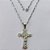 GARGANTILHA EM AÇO INOXIDÁVEL - (12753) GARGANTILHA COM CORRENTE 60CM E PINGENTE CRUCIFIXO 44MM - COMPOSIÇÃO: AÇO INOXIDÁVEL (AÇO1974) ACGG000413 - Imagem 1