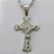 GARGANTILHA EM AÇO INOXIDÁVEL - (12753) GARGANTILHA COM CORRENTE 60CM E PINGENTE CRUCIFIXO 44MM - COMPOSIÇÃO: AÇO INOXIDÁVEL (AÇO1974) ACGG000413 - Imagem 2
