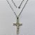 GARGANTILHA EM AÇO INOXIDÁVEL - (12753) GARGANTILHA COM CORRENTE 60CM E PINGENTE CRUCIFIXO 47MM - COMPOSIÇÃO: AÇO INOXIDÁVEL (AÇO1976) ACGG000415 - Imagem 1