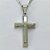 GARGANTILHA EM AÇO INOXIDÁVEL - (12753) GARGANTILHA COM CORRENTE 60CM E PINGENTE CRUCIFIXO DUPLO 18X36MM - COMPOSIÇÃO: AÇO INOXIDÁVEL - (AÇO1980) ACGG000420 - Imagem 2