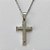 GARGANTILHA EM AÇO INOXIDÁVEL - (03) - GARGANTILHA COM CORRENTE 50CM E PINGENTE CRUCIFIXO DUPLO E DESENHADO 18X30MM - COMPOSIÇÃO: AÇO INOXIDÁVEL - (AÇO1983) ACGG000423 - Imagem 2