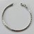 PULSEIRA EM AÇO INOXIDÁVEL -  TAMANHO 18CM - LARGURA 2MM - FECHO LAGOSTA - COMPOSIÇÃO: AÇO INOXIDÁVEL -  (AÇO1991) ACPS000700 - Imagem 1