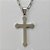 GARGANTILHA EM AÇO INOXIDÁVEL - (12753) GARGANTILHA COM CORRENTE 60CM E PINGENTE CRUCIFIXO 23X39MM - COMPOSIÇÃO: AÇO INOXIDÁVEL - (AÇO2009)ACGG000430 - Imagem 2