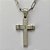 GARGANTILHA EM AÇO INOXIDÁVEL - (12753) GARGANTILHA COM CORRENTE 60CM E PINGENTE CRUCIFIXO 18X30MM - COMPOSIÇÃO: AÇO INOXIDÁVEL - (AÇO2010) ACGG000431 - Imagem 2