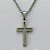 GARGANTILHA EM AÇO INOXIDÁVEL - (AÇO03) GARGANTILHA COM CORRENTE 50CM E PINGENTE CRUCIFIXO VAZADO 11X20MM - COMPOSIÇÃO: AÇO INOXIDÁVEL - (AÇO2028) ACGG000445 - Imagem 2