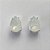 BRINCO FOLHEADA A PRATA COM 50 MILÉSIMOS + VERNIZ DIAMOND - BRINCO DE PINO BASE ALTA FUSÃO BRANCO 10X14MM (PRA458) PRBR001215 - Imagem 1