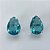 BRINCO FOLHEADA A PRATA COM 50 MILÉSIMOS + VERNIZ DIAMOND - BRINCO DE PINO BASE ALTA FUSÃO AZUL 10X14MM (PRA470) PRBR001226 - Imagem 1