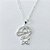GARGANTILHA FOLHEADA A PRATA COM 50 MILÉSIMOS + VERNIZ DIAMOND - GARGANTILHA CORRENTE CADEADO 45CM PINGENTE MENINO COM BONÉ COM MICRO ZIRCÔNIAS 16MM PRGG001450 - Imagem 2