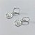 BRINCO FOLHEADA A PRATA COM 50 MILÉSIMOS + VERNIZ DIAMOND - BRINCOS DE ARGOLA DE PRESSÃO PINGENTE ÁRVORE DA VIDA 11MM PRBR001253 - Imagem 2