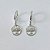 BRINCO FOLHEADA A PRATA COM 50 MILÉSIMOS + VERNIZ DIAMOND - BRINCOS DE ARGOLA DE PRESSÃO PINGENTE ÁRVORE DA VIDA 11MM PRBR001253 - Imagem 1