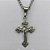 GARGANTILHA EM AÇO INOXIDÁVEL - GARGANTILHA COM CORRENTE 45CM E PINGENTE CRUCIFIXO 22MM - COMPOSIÇÃO: AÇO INOXIDÁVEL (AÇO2108) ACGG000465 - Imagem 2