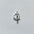 BRINCO FOLHEADA A PRATA COM 50 MILÉSIMOS + VERNIZ DIAMOND - BRINCOS DE ARGOLA COM 1 FILEIRA DE MICRO ZIRCÔNIAS 12MM PRBR001272 - Imagem 2