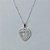 GARGANTILHA FOLHEADA A PRATA COM 50 MILÉSIMOS + VERNIZ DIAMOND - GARGANTILHA CORRENTE CADEADO 45CM CORAÇÃO ESCRITO LOVE VAZADO 17MM (PRA574) PRGG001488 - Imagem 2