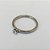 ANEL EM AÇO INOXIDÁVEL 316L SOLITÁRIO CRISTAL 5.4MM LARGURA 2,8MM (VALOR UNITÁRIO) ACAN000045 - Imagem 2