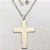 GARGANTILHA EM AÇO INOXIDÁVEL - CORRENTE DE 60CM (12) PINGENTE CRUCIFIXO DESENHADO 35MM ACGG000524 - Imagem 2