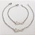 PULSEIRA EM AÇO INOXIDÁVEL - (08) - PULSEIRA MÃE E FILHA LOVE 19/15CM - FECHO LAGOSTA - COMPOSIÇÃO: AÇO INOXIDÁVEL - ACPS000741 - Imagem 1