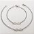 PULSEIRA EM AÇO INOXIDÁVEL - (08) - PULSEIRA MÃE E FILHA INFINITO 19/15CM - FECHO LAGOSTA - COMPOSIÇÃO: AÇO INOXIDÁVEL - (ACO0221)ACPS000748 - Imagem 1