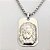 GARGANTILHA EM AÇO INOXIDÁVEL - CORRENTE DE 60CM (024) PINGENTE PLACA FACE DE CRISTO - ACGG000533 - Imagem 2