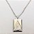 GARGANTILHA EM AÇO INOXIDÁVEL - CORRENTE DE 60CM (BCOL023) PINGENTE PLACA NOSSA SENHORA APARECIDA 28MM - ACGG000540 - Imagem 2
