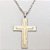 GARGANTILHA EM AÇO INOXIDÁVEL - CORRENTE DE 50CM (BCOL023) PINGENTE CRUCIFIXO ALTO RELEVO 35MM - ACGG000547 - Imagem 2