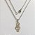 CONJUNTO EM AÇO INOXIDÁVEL - CONJUNTO COM CORRENTE 50CM (AÇO03C) BRINCO ARGOLINHA DE PRESSÃO E PINGENTE SÍMBOLO MUSICAL 1MM - COMPOSIÇÃO: AÇO INOXIDÁVEL - (AÇO0296)ACCJ000135 - Imagem 2