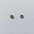 BRINCO EM AÇO INOXIDÁVEL - BRINCO AÇO INOX CRAVAÇÃO INGLESA VERDE 5MM - COMPOSIÇÃO: AÇO INOXIDÁVEL - AÇO3001 - ACBR000521 - Imagem 1