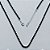 SHOCKER FOLHEADA A PRATA COM 50 MILÉSIMOS + VERNIZ DIAMOND - SHOCKER 40CM RIVIERA COM PEDRAS PRETAS - PRSH000183 - Imagem 1