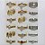 KIT ANEL E ALIANÇA EM AÇO INOXIDÁVEL E AÇO DOURADO MODELOS DIVERSOS E NUMERAÇÃO DE 13 ATÉ 33 KIT COM 36 UNIDADES (12 UNIDADES DOURADO) ACKI000051 - Imagem 2