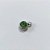 ACESSÓRIOS EM AÇO INOXIDÁVEL - PINGENTE SOLITÁRIO COM PEDRA EM ZIRCÔNIA VERDE CLARA 6MM - ACAC000070 - Imagem 2