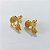 BRINCO FOLHEADO A OURO + VERNIZ DIAMOND - BRINCO DE PINO MENINO COM BONÉ COM MICRO ZIRCÔNIAS 11MM OUBR000573 - Imagem 2