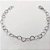 PULSEIRA EM AÇO INOXIDÁVEL - PULSEIRA CORRENTE CORAÇÃO 21CM 5MM - ACPS000781 - Imagem 1