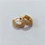 BRINCO FOLHEADO A OURO +VERNIZ - BRINCO DE ARGOLA COM 4 FILEIRAS DE MICRO ZIRCÔNIAS 14MM OUBR000600 - Imagem 1