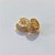 BRINCO FOLHEADO A OURO +VERNIZ - BRINCO DE ARGOLA COM 6 FILEIRAS DE MICRO ZIRCÔNIAS 14MM OUBR000601 - Imagem 1