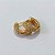 BRINCO FOLHEADO A OURO +VERNIZ - BRINCO DE ARGOLA COM 4 FILEIRAS DE MICRO ZIRCÔNIAS DOS DOIS LADOS 16MM OUBR000602 - Imagem 2