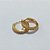 BRINCO FOLHEADO A OURO + VERNIZ - BRINCO DE ARGOLA COM 1 FILEIRA DE MICRO ZIRCÔNIA 18MM OUBR000612 - Imagem 1
