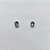 BRINCO FOLHEADO A PRATA + VERNIZ DIAMOND - BRINCO DE PINO COM ZIRCÔNIA LILÁS REDONDA 6MM PRBR001608 - Imagem 1