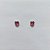 BRINCO FOLHEADO A PRATA + VERNIZ DIAMOND - BRINCO DE PINO COM ZIRCÔNIA CORAÇÃO ROSA 6MM PRBR001614 - Imagem 1