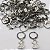 BRINCO EM AÇO INOXIDÁVEL- BRINCO ARGOLA DE PRESSÃO PINGENTE CACHORRO DE 10MM - COMPOSIÇÃO: AÇO INOXIDÁVEL - (AÇO26733) ACBR000549 - Imagem 1