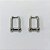 BRINCO EM AÇO INOXIDÁVEL- BRINCO ARGOLA COM TRAVA QUADRADA 12MM ACBR000551 - Imagem 1