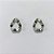 BRINCO EM AÇO INOXIDÁVEL- BRINCO DE PINO GOTA MARTELADA 10MM ACBR000556 - Imagem 1