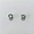 BRINCO EM AÇO INOXIDÁVEL- BRINCO DE PINO ZIRCÔNIA REDONDA 8MM ACBR000564 - Imagem 1