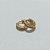 BRINCO FOLHEADO A OURO - BANHADO COM 5 MILÉSIMOS + VERNIZ DIAMOND - BRINCO DE ARGOLA COM MICRO ZIRCÔNIAS 9MM OUBR000632 - Imagem 1
