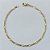 PULSEIRA FOLHEADA A OURO - BANHADO COM 3 MILÉSIMOS + VERNIZ DIAMOND - PULSEIRA 3X1 20CM LARGURA 2MM OUPS000198 - Imagem 1