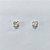 BRINCO FOLHEADO A OURO - BANHADO COM 3 MILÉSIMOS + VERNIZ DIAMOND - BRINCO DE PINO CORAÇÃO COM ZIRCÔNIA CRISTAL 6MM OUBR000700 - Imagem 1