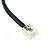 Cabo Liso para Telefone Fixo 2m Preto - Imagem 2